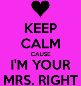 mrs right