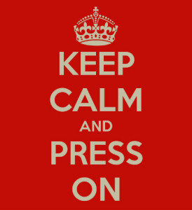 press on