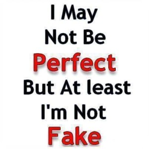 i love that i am not perfect