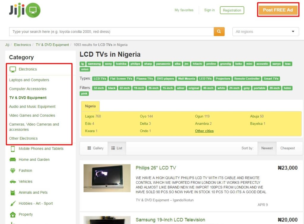 Presents from Jiji: Affordable LCD TVs For Everyone!