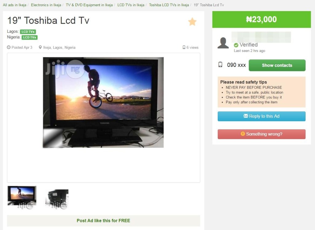 Presents from Jiji: Affordable LCD TVs For Everyone!