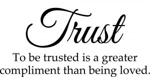 Love or Trust Which is Greater