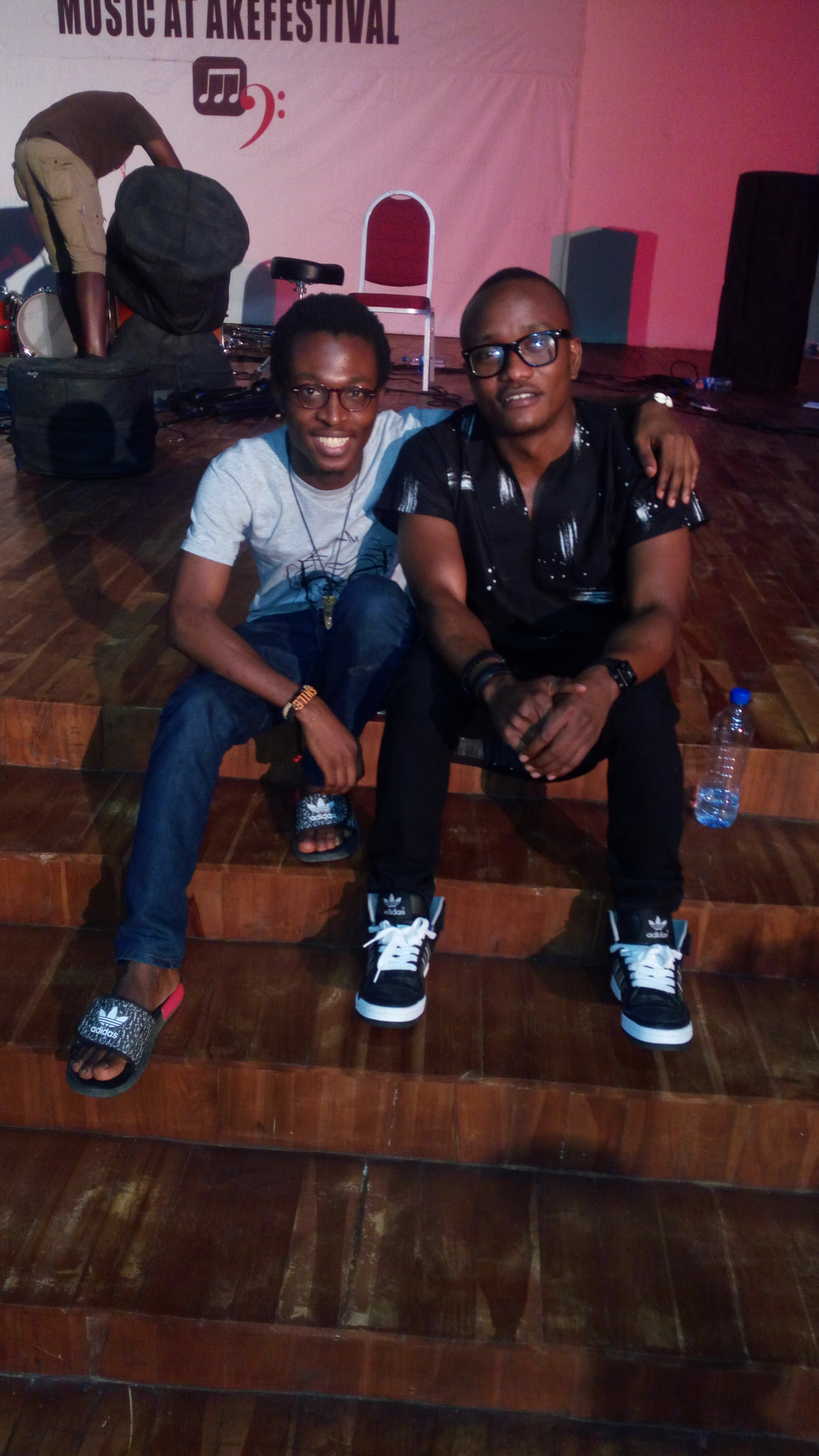 Samuel Olatunji with Brymo