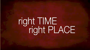 right time