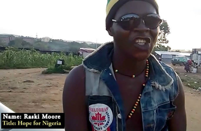 VIDEO: Borno man displaced by Boko Haram turns Reggae singer at Abuja IDP camp
