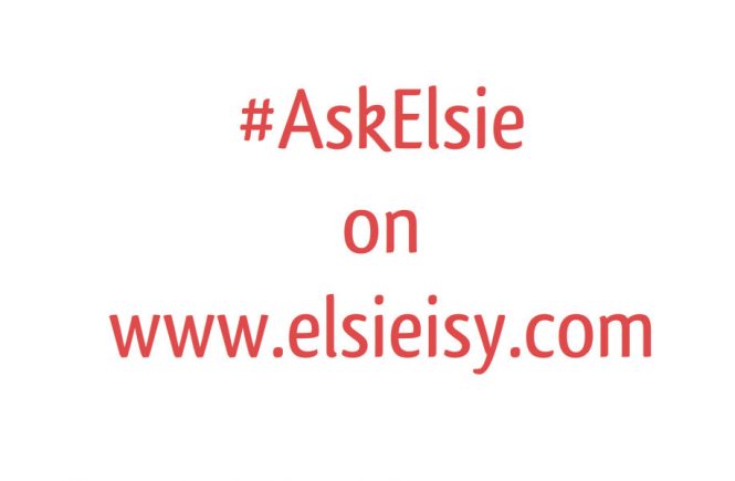 Ask Elsie - #AskElsie on elsieisy.com