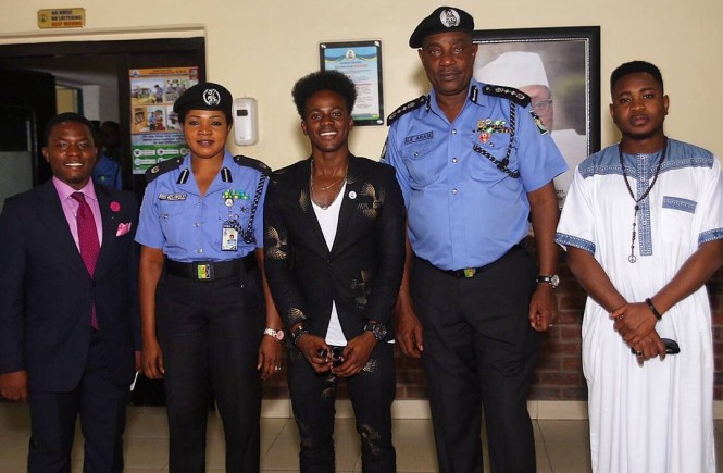 Police unveil Korede Bello as Youth Ambassador