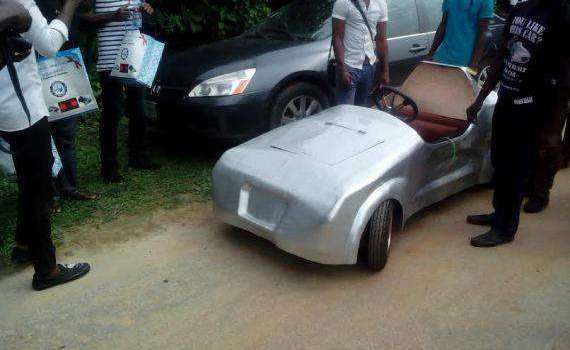 Nigerian Students Build Electric Powered Car