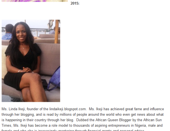 African Sun Times Most Influential Person of 2015 under 40q