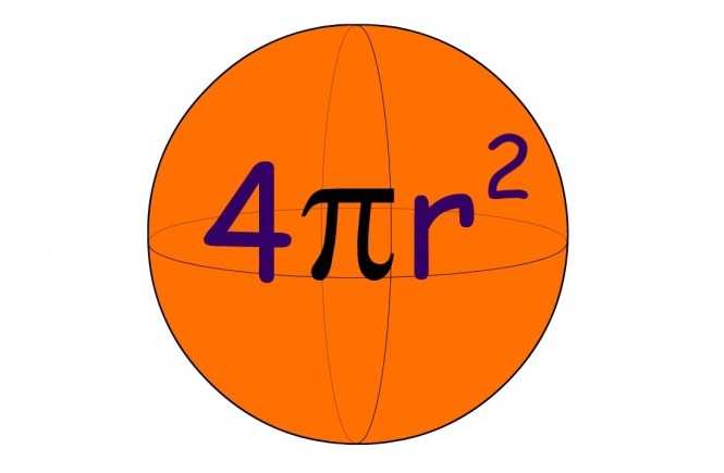 4 pi r squared