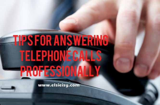 Tips For Answering Telephone Calls Professionally