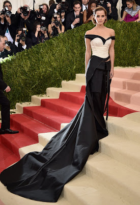 Emma Watson's Met Gala Dress Was Made Out of Recycled Plastic Bottles