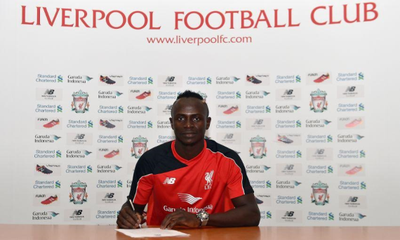 Liverpool Signs Senegalese Forward Saido Mane From Southampton for £34m - elsieisy blog