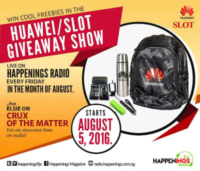 August Giveaway on Radio; Join Us Fridays on #CruxofthematterwithElsie