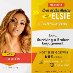 Crux of the matter with Elsie on Happenings Radio