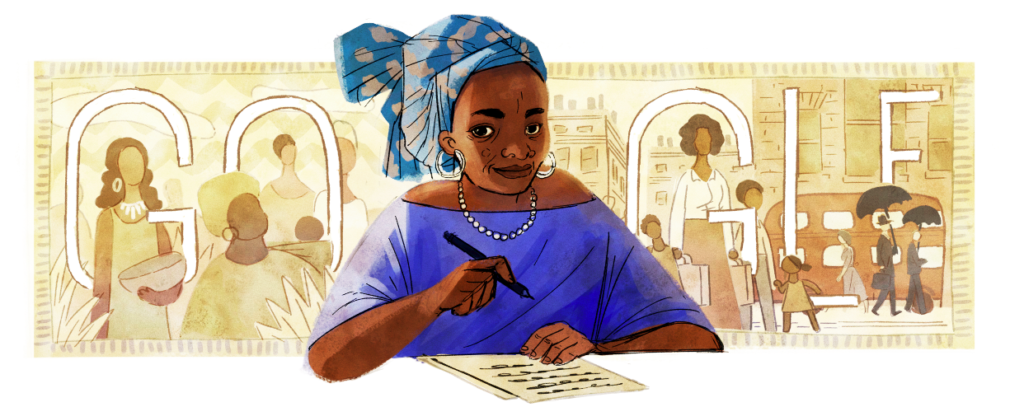 Buchi Emecheta google doodle - elsieisy blog