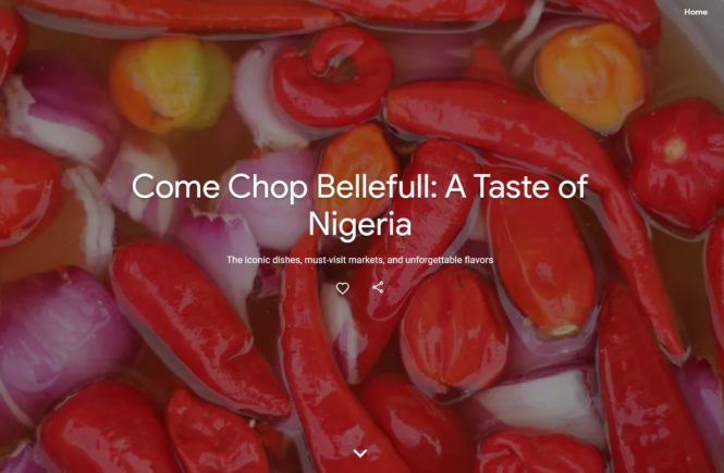 Google celebrates Nigerian food culture with the world - elsieisy blog