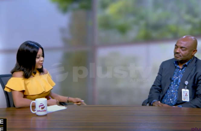 Elsie Godwin and Emeka Rollas on Plus TV Africa - elsieisy blog - Nollywood