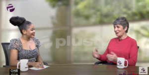 Elsie Godwin and Ines Pohl on Plus TV Africa - elsieisy blog - DW