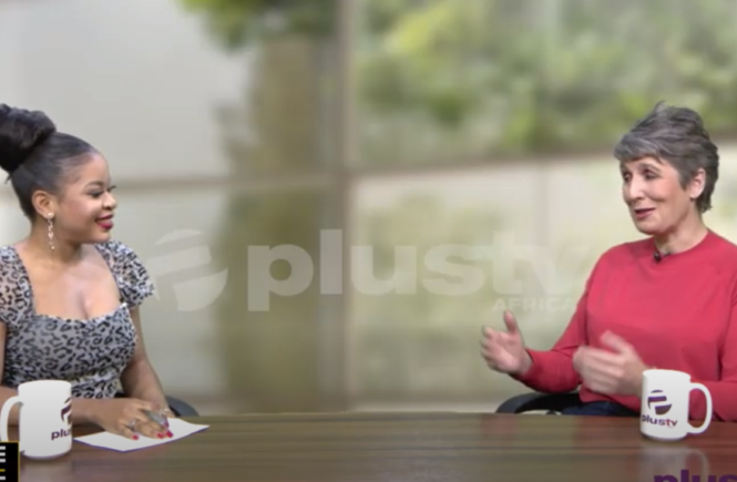 Elsie Godwin and Ines Pohl on Plus TV Africa - elsieisy blog - DW