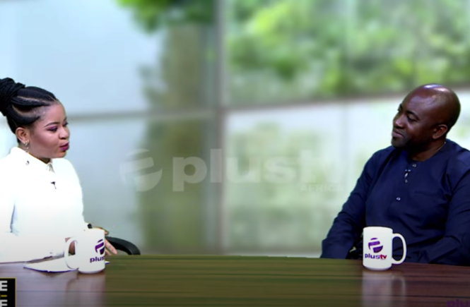 Elsie Godwin and Osaretin Oswald Guobadia on Plus TV Africa - elsieisy blog
