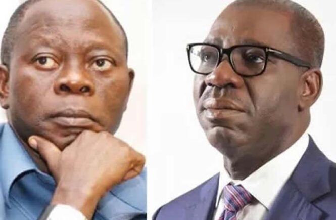 Obaseki and Oshiomhole - elsieisy blog