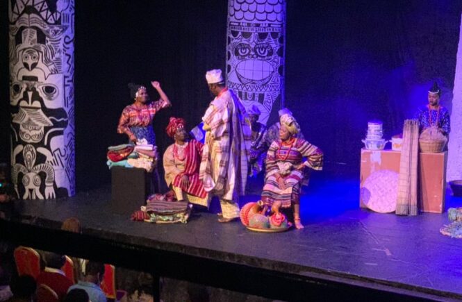 #MTNTheatre2021 #MTNxDeathAndTheKingsHorseman - Death and the King’s Horseman - Wole Soyinka – Bolanle Austin Peters – MTN Foundation – Elsieisy blog